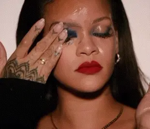Rihanna spreading your cum on her face