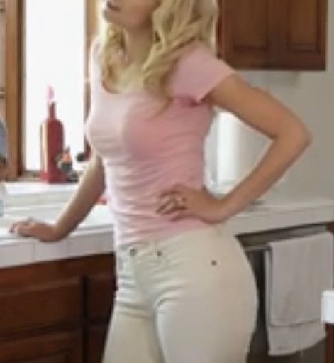 Telling her husband why I am there