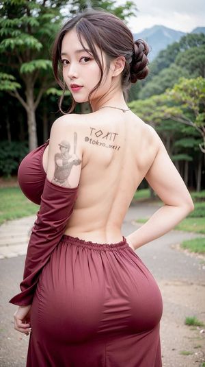 AI ART | Mommy’s ass in a dress