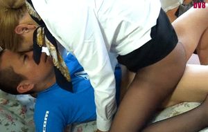 Ever wonder why so many of your wife's pantyhose have a hole in the crotch?