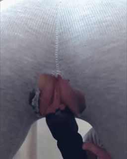 Let your hand go between your legs. Keep staring and tell me how you feel - I'm fertile want to make babies?