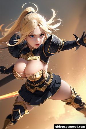 Bella In Free Fall - Hentai - Ecchi - NSFW- SFW - Big Breasts - Big Tits