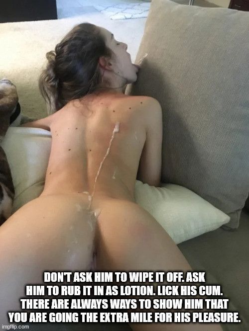 making him happy makes women happy.