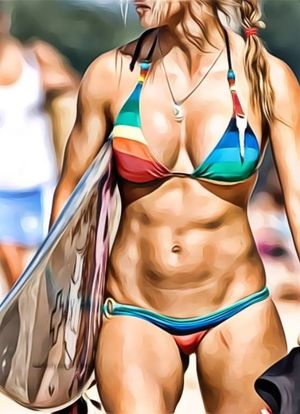 Surfer sister fat pussy