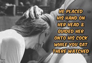 You felt both jealous and turned on