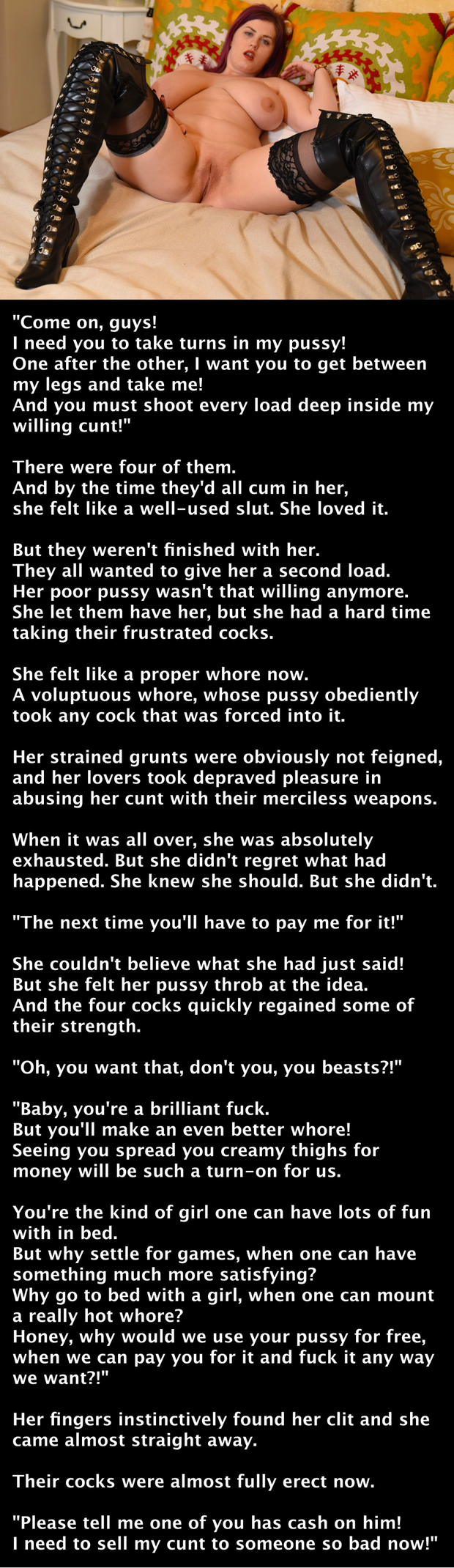She was just as surprised as they were.