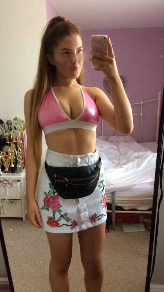 Perfect redhead whore ready to head out clubbing...