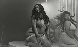 Tabria Majors in B&W