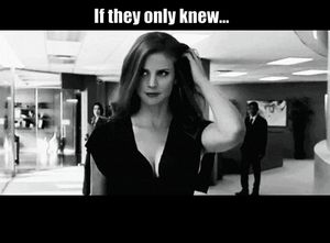 Your wife loves everyone thinking she's a classy, loyal, wife.