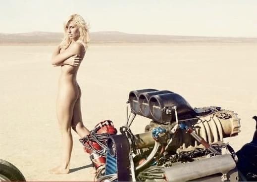 Courtney F0rce, Without the fire suit
