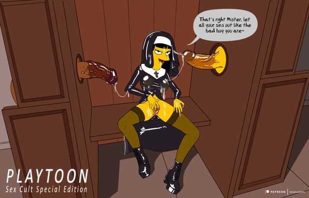 Nun Marge gloryhole