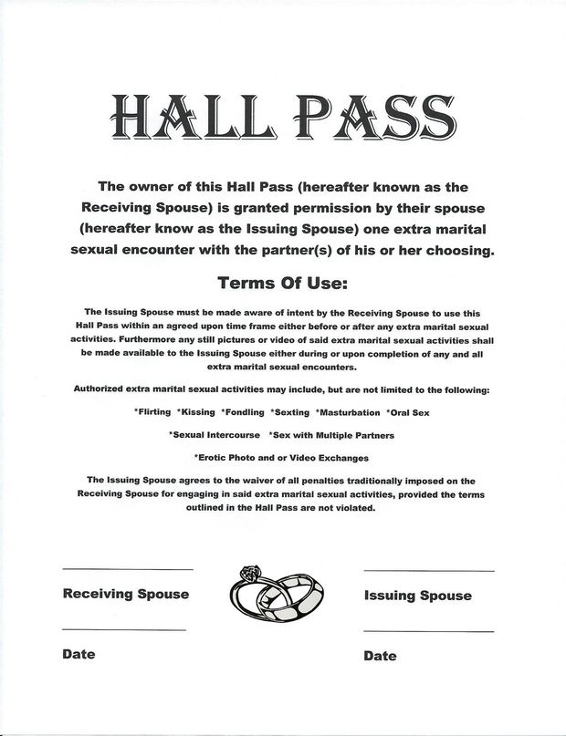 Hall Pass ❤️❤️❤️+