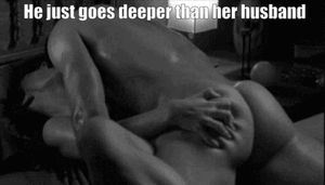 It just feels better for your wife when she fucks him. Accept it.