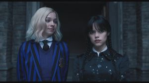 Enid and Wednesday ready for you