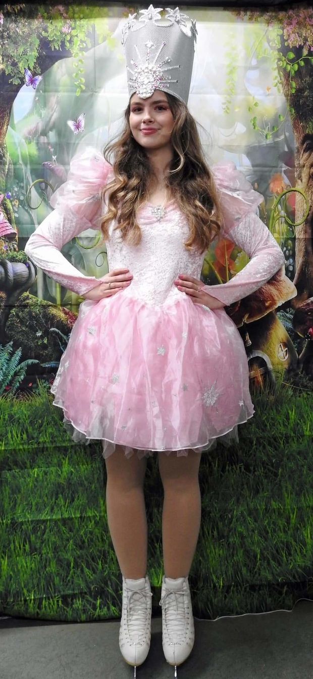 Bella in Good Witch costume