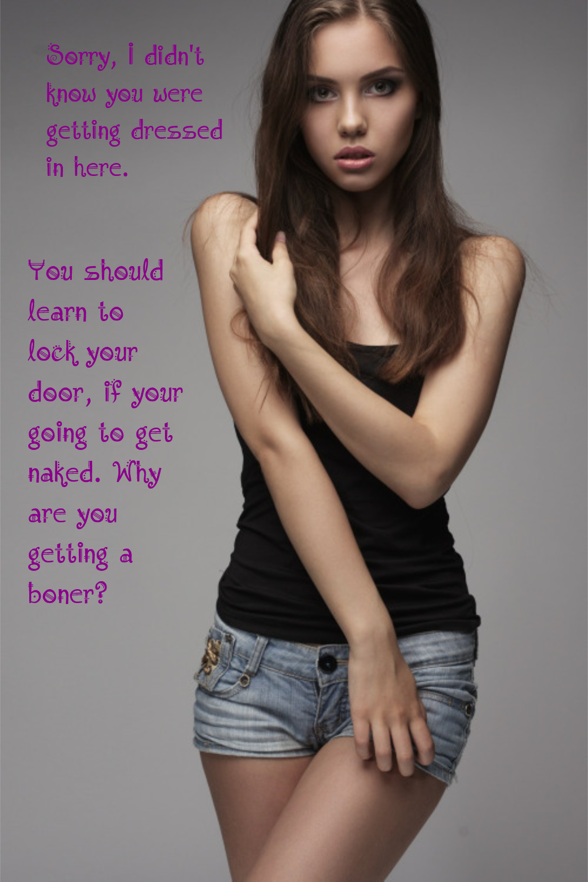 Lock the door