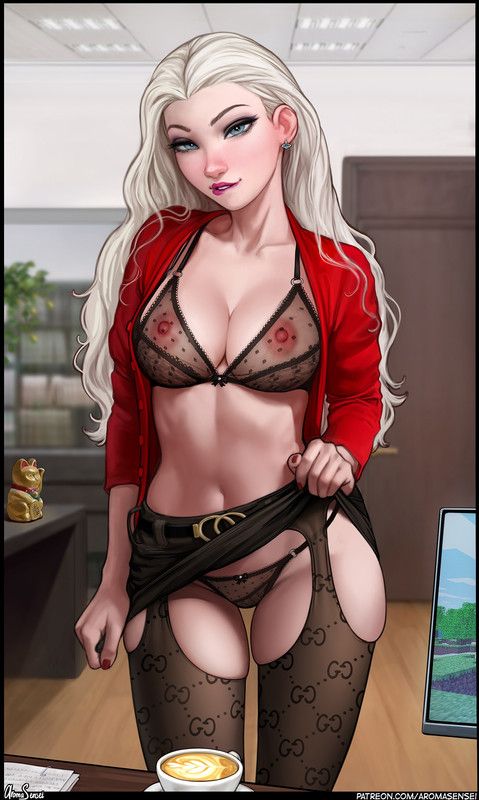 Coffee and pussy?