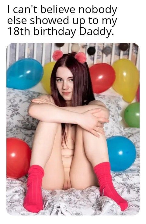 Daughter's sad 18th