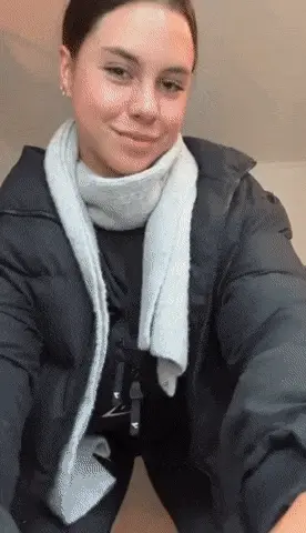 Brunette with a fat ass wearing black flares #9