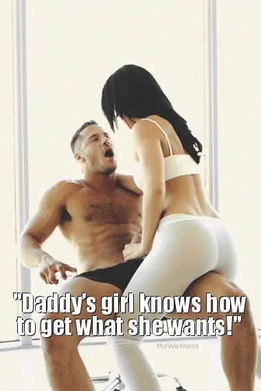 Daughter stroking daddy's hard cock