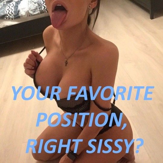 On my knees, mouth wide open, ready to take a huge load? YES!