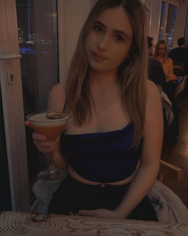That shirt looks ready to come off any second... I say we help it out then give her a fucking she'll never want to remember...