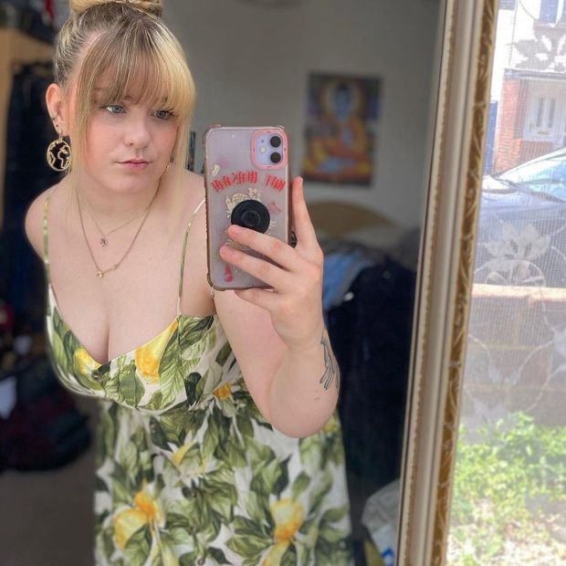 Huge tits, thick thighs, blonde, cucking her boyfriend... She's the whole package...