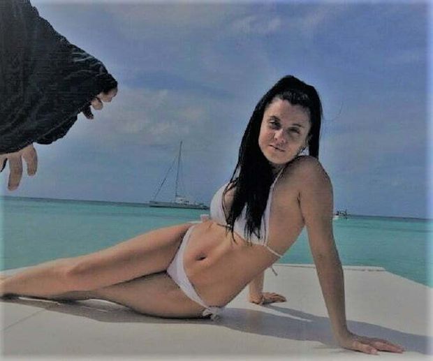 A bitch on the beach