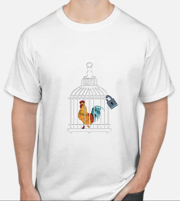 Chastity cage tshirt