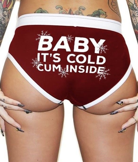 Cum inside panties