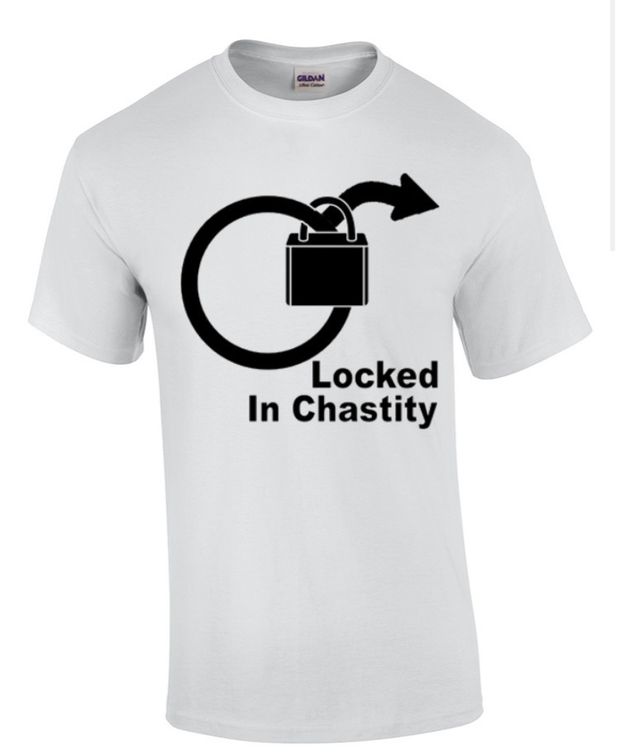 Chastity cage tshirt