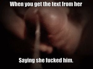 You couldn’t hold it any longer when she finally texted you.