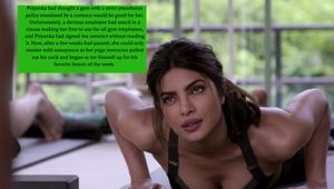 Priyanka serves her gym