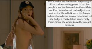 Karen punished by Marvel