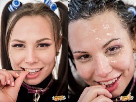 before and after facialized