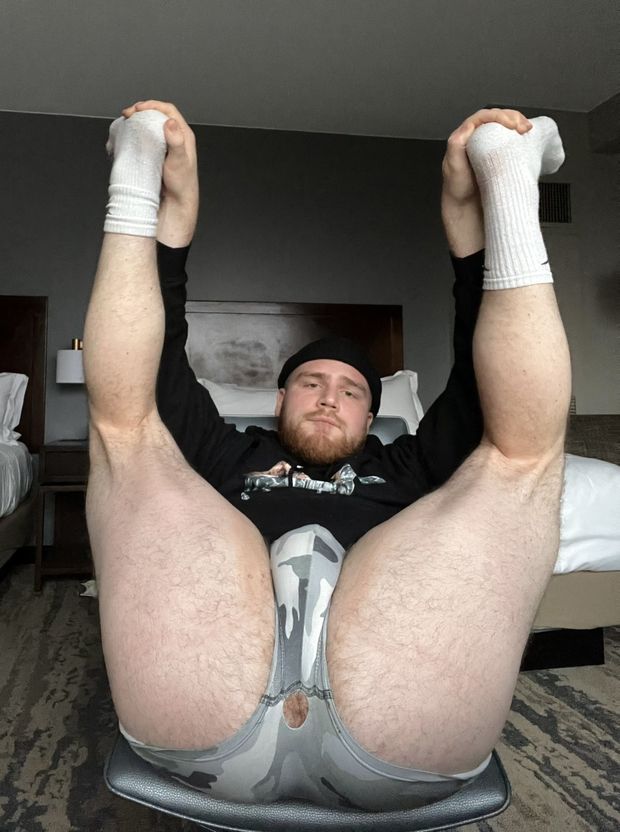 I’d say he’s ready for a good fuck