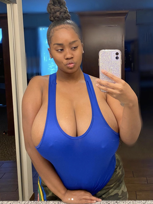 Perfect busty ebony beauty!