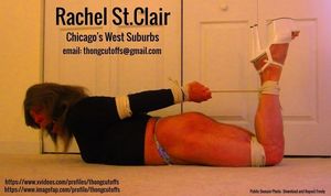 Rachel StClair Hogtied Like a Cheap Bondage Whore