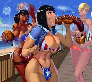 Futanari Love Hot Dogs 08