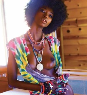 BEAUTY IS THE ONLY TRUE COLOUR HERE...