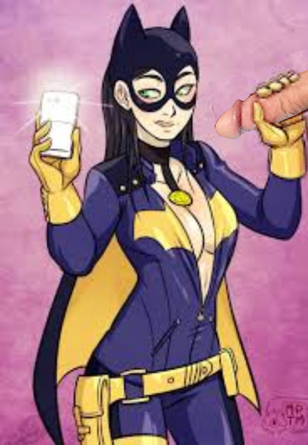 Batgirl jerks me off