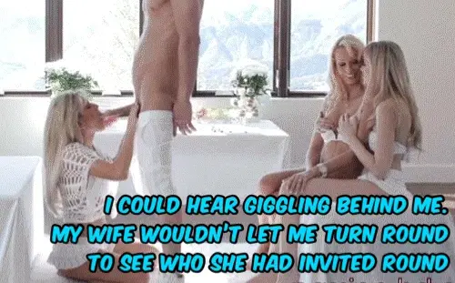 I really want to know who’s watching my wife blow me