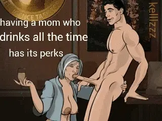 Malory sucks cock