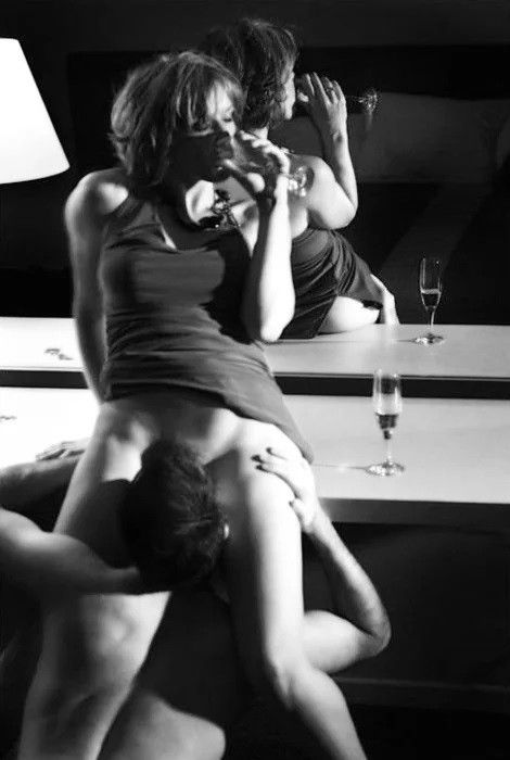 when you've finished you can get me another glass of wine please.....