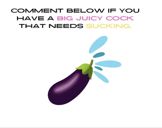 If you have a big cock that needs sucking comment on my posts and cock call boards