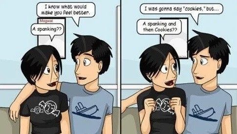 SPANKING AND COOKIES..