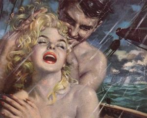 sailing on the 7 seas.. the wind in her hair, the rain on her face, those salty old seamen... YOU KNOW THE REST..