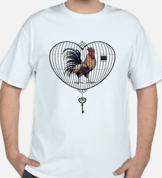 Locked cock tshirt