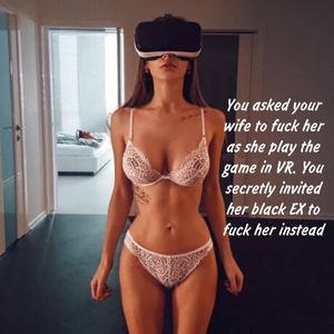 She will realise it’s not you in first second of insertion, how hot it will be!