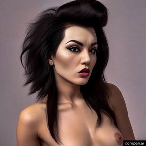 Bad bitch rockstar - AI Art